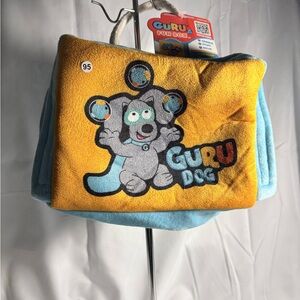 Dog Toy Yellow and Blue Bag NEW